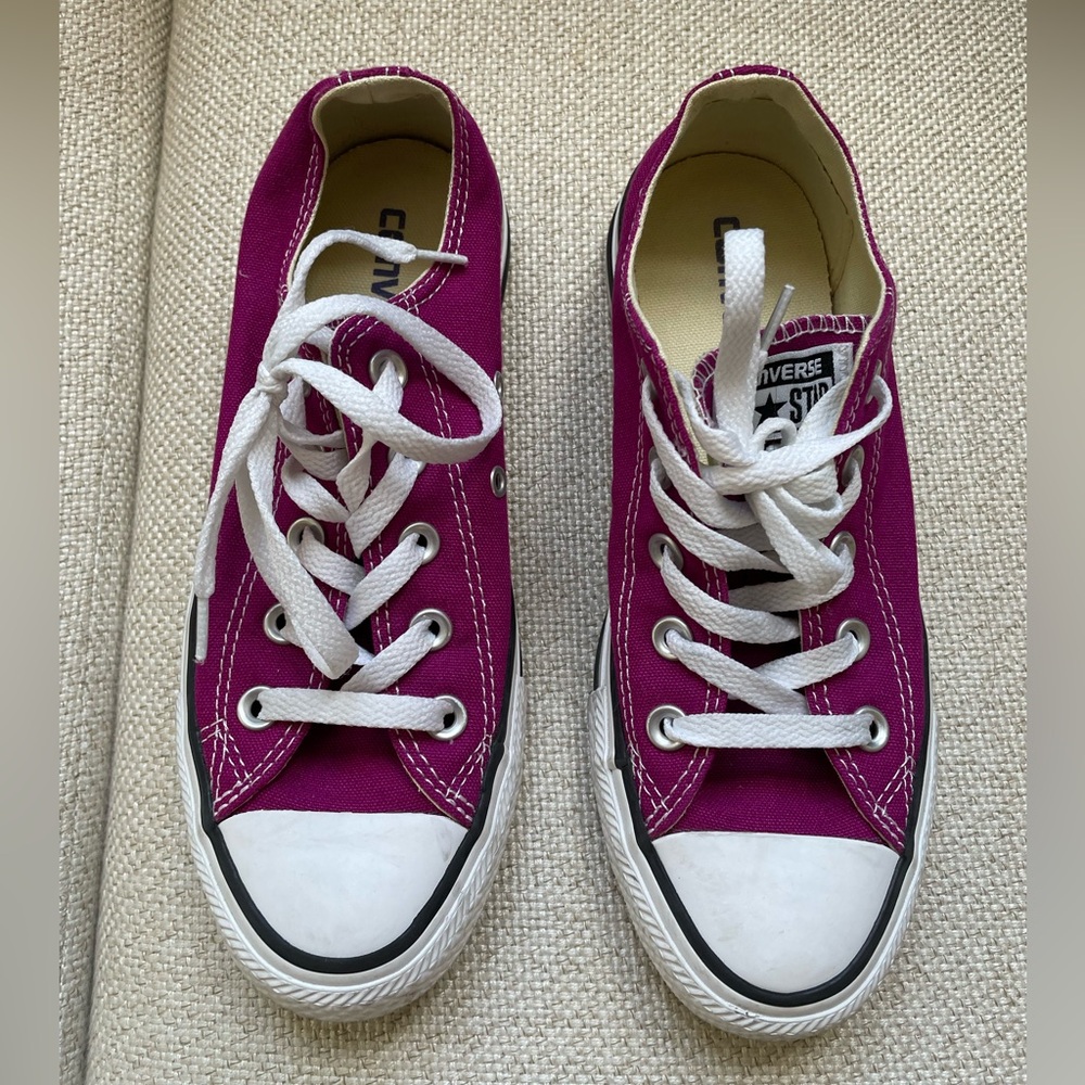 Converse Chuck Taylor All Star Sneakers, Pink Sapphire, 6 - Picture 2 of 10